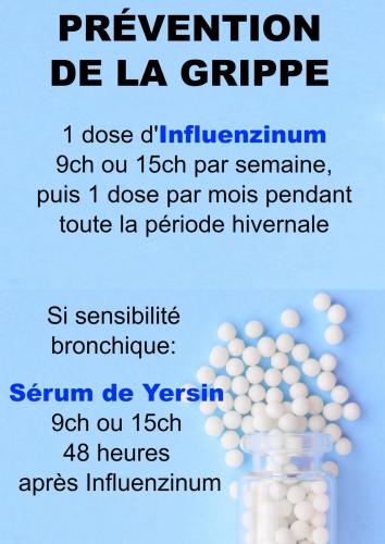 Prévention Grippe Homéo